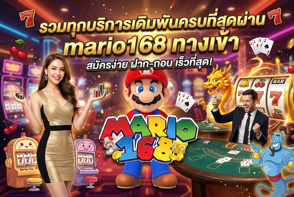 mario168 ทางเข้า